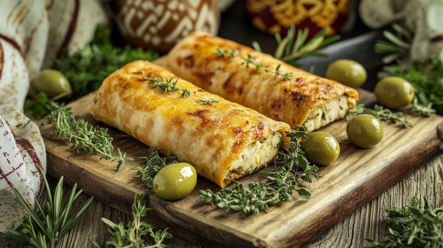 Итало-украинский кулинарный шедевр: Фермерский Моцареловый рулет с чесноком, помидорами и зеленью фермерський, моцареловий, рулет