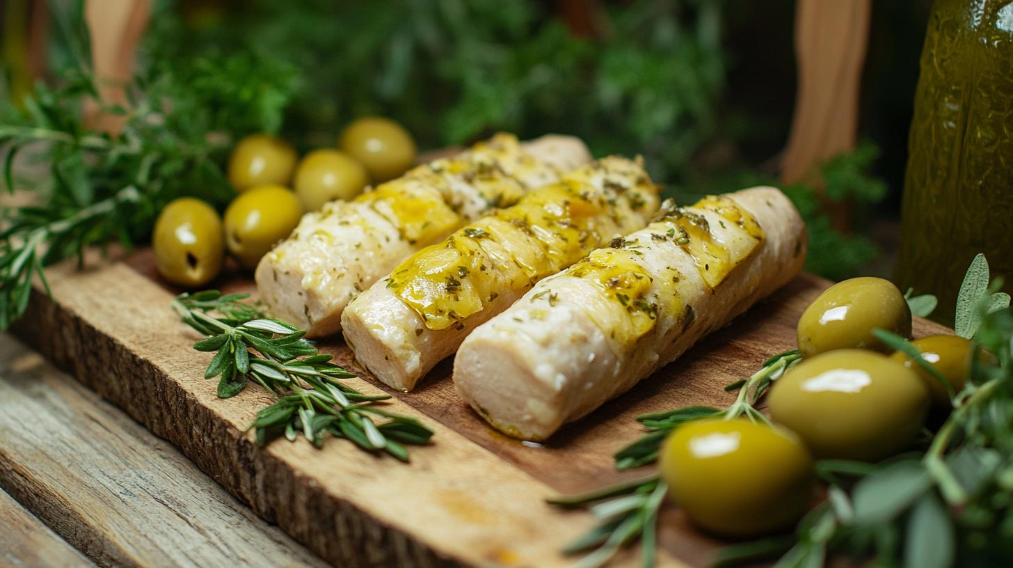 Итало-украинский кулинарный шедевр: Фермерский Моцареловый рулет с чесноком, помидорами и зеленью фермерський, моцареловий, рулет