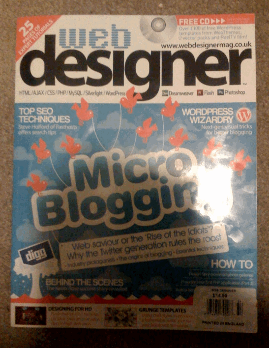 2009 Веб-дизайнер Журнал